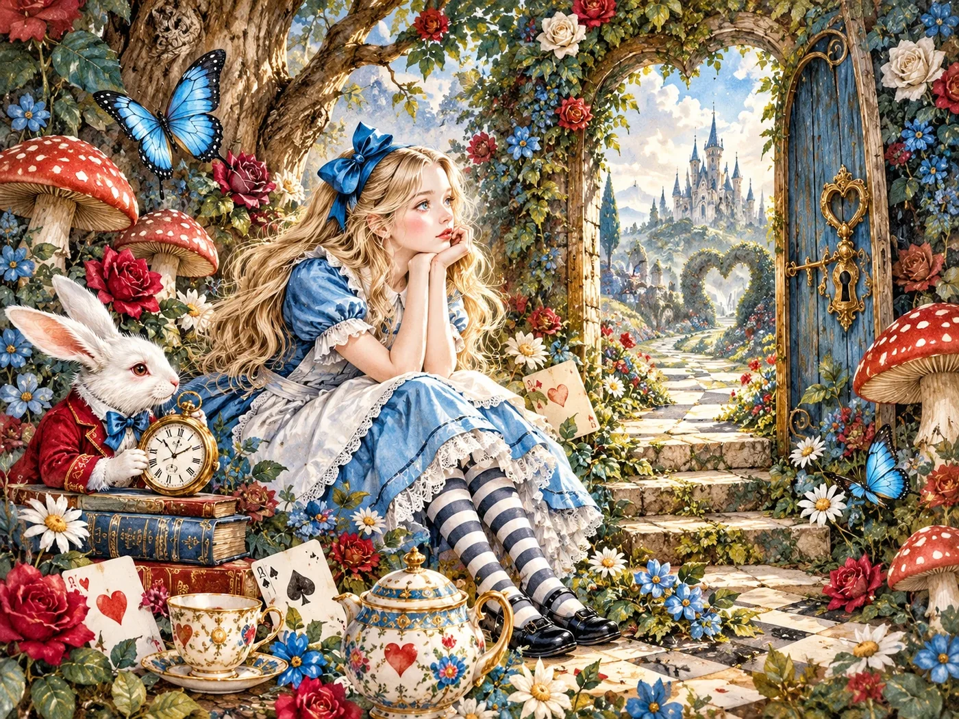 Coordinating artistic interpretation for Alice in Wonderland