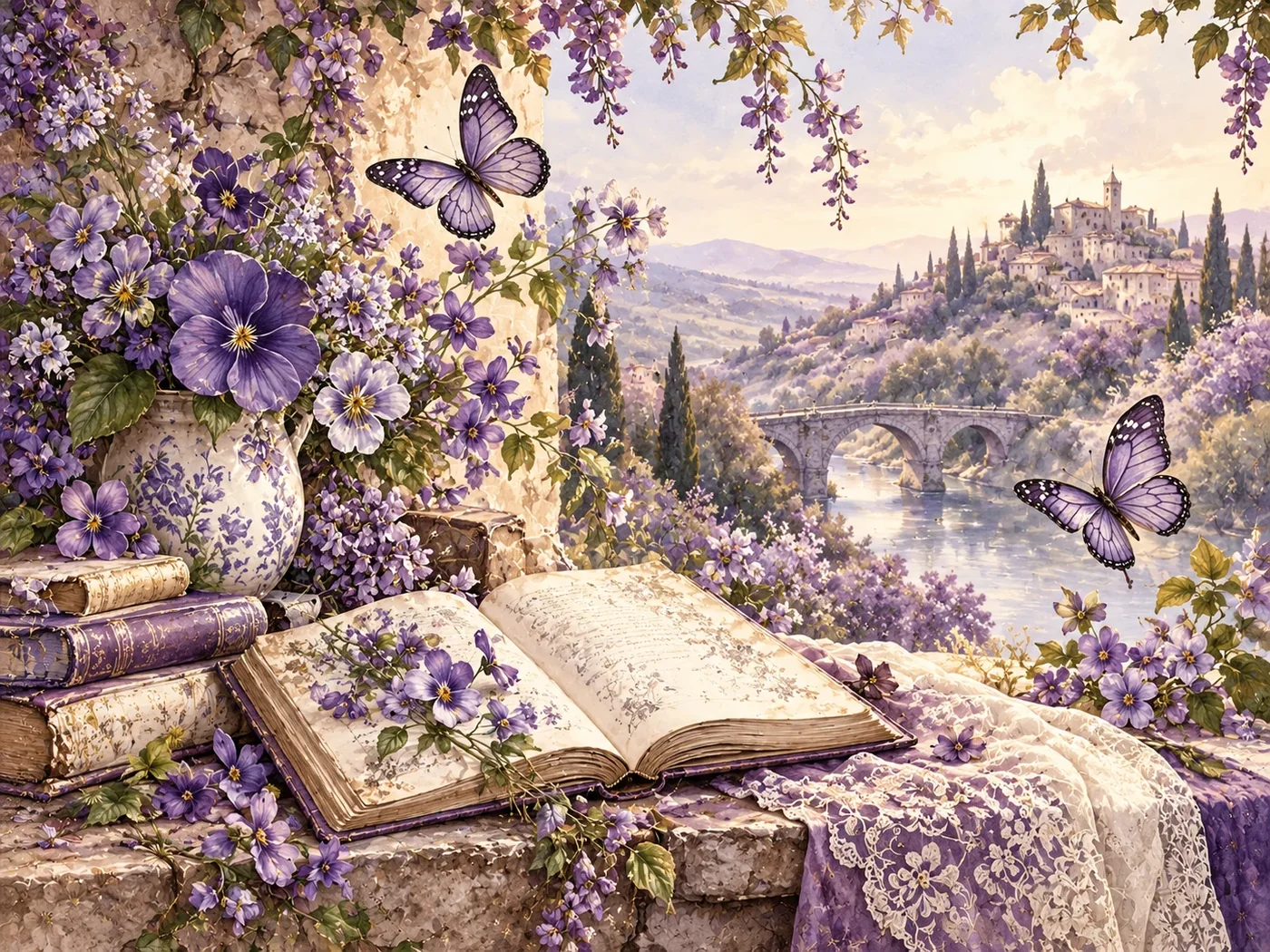 Coordinating artistic interpretation for All Things Purple