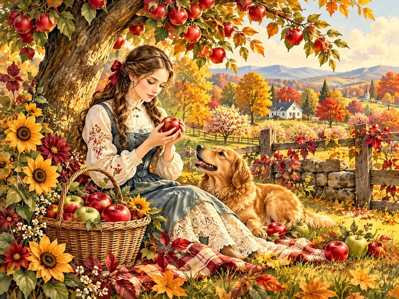 Coordinating artistic interpretation for Apple Harvest