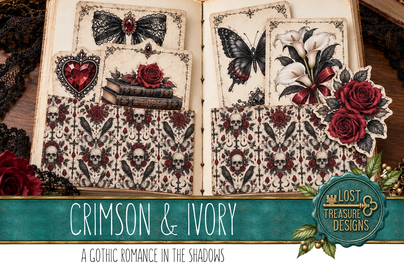 Crimson & Ivory — Finished Project Showcase
