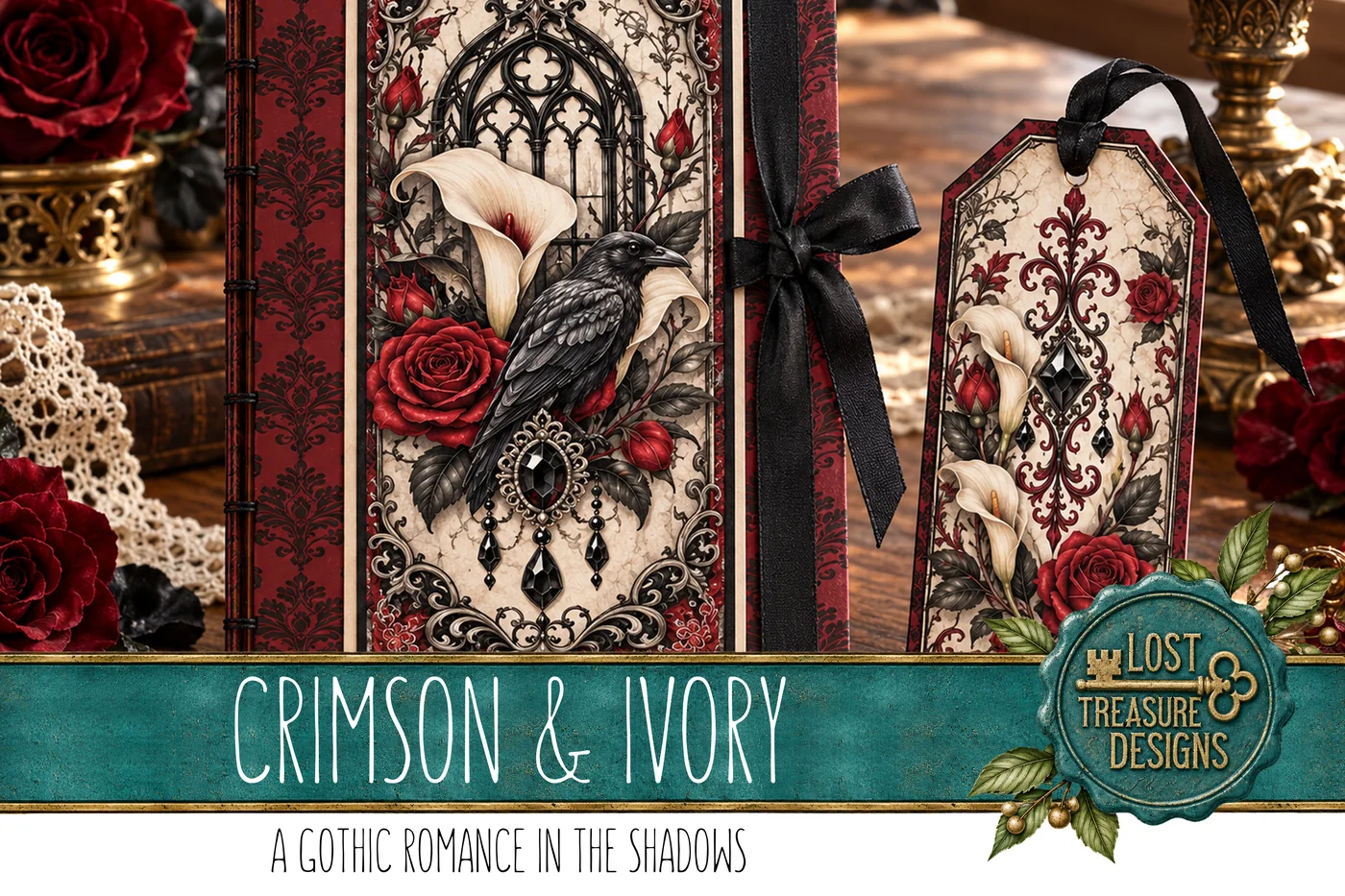Crimson & Ivory — Finished Project Showcase