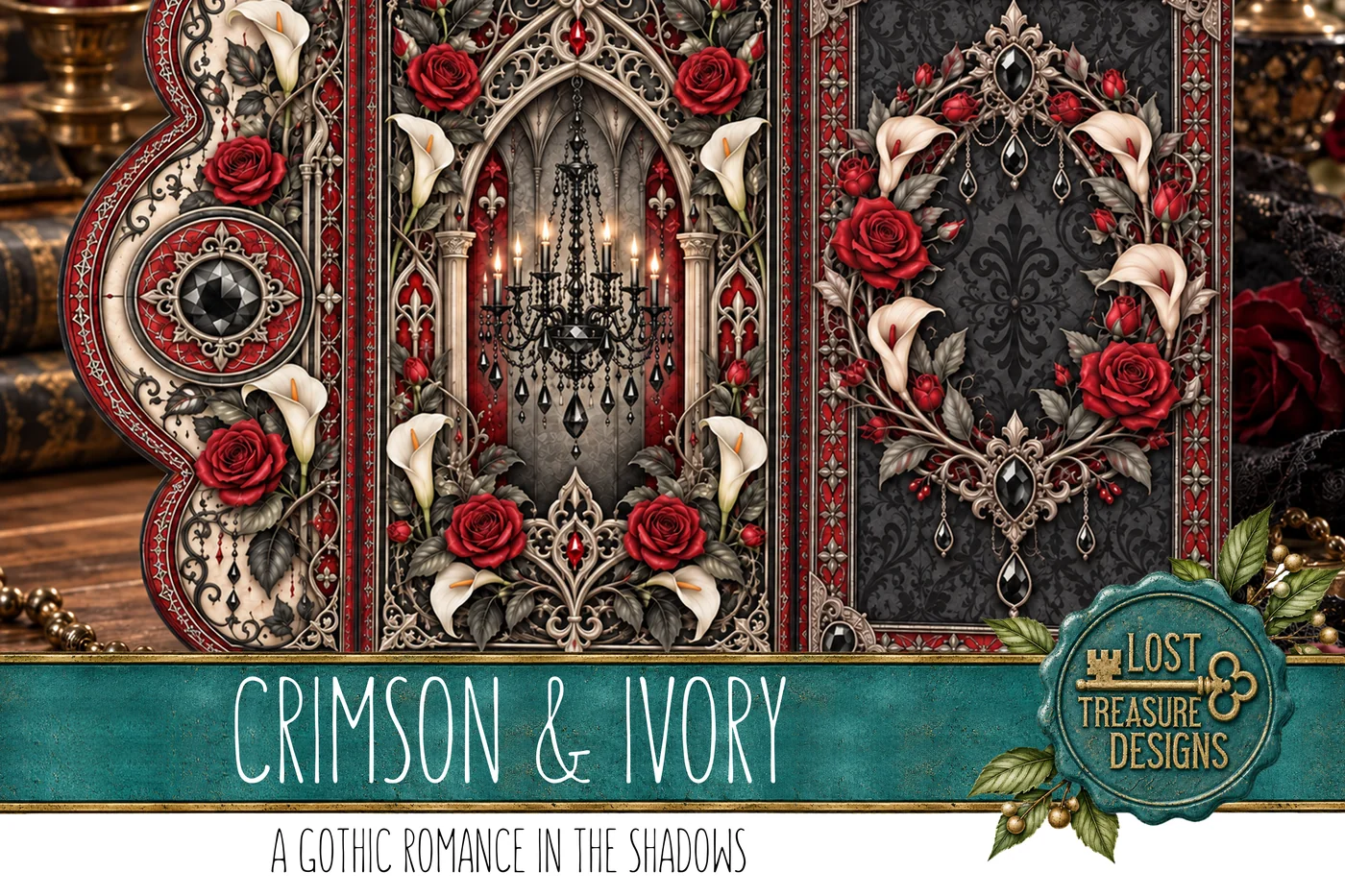 Crimson & Ivory — Finished Project Showcase