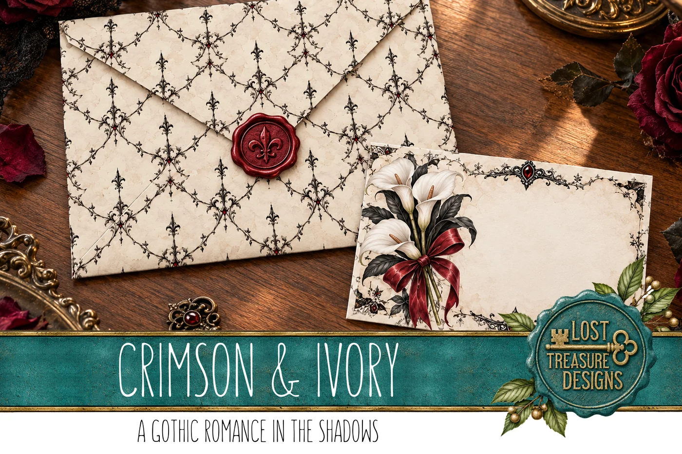 Crimson & Ivory — Finished Project Showcase