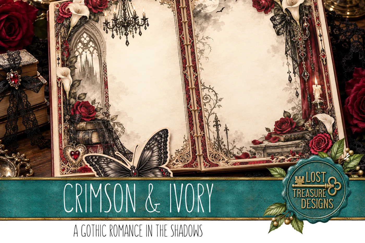 Crimson & Ivory — Finished Project Showcase