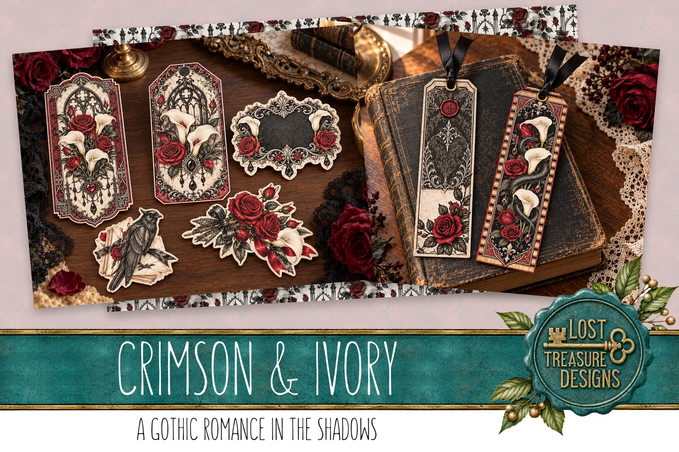 Crimson & Ivory — Jumbo Tags & Special Bonuses