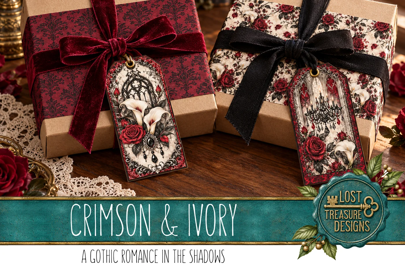 Crimson & Ivory — Finished Project Showcase