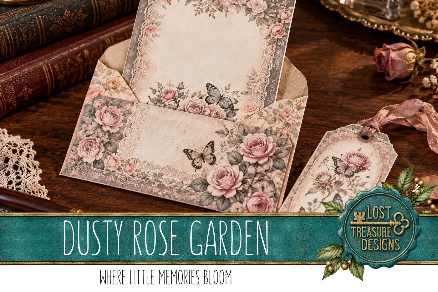 Dusty Rose Garden — Finished Project Showcase