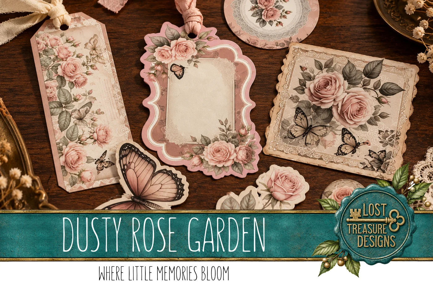 Dusty Rose Garden — Finished Project Showcase