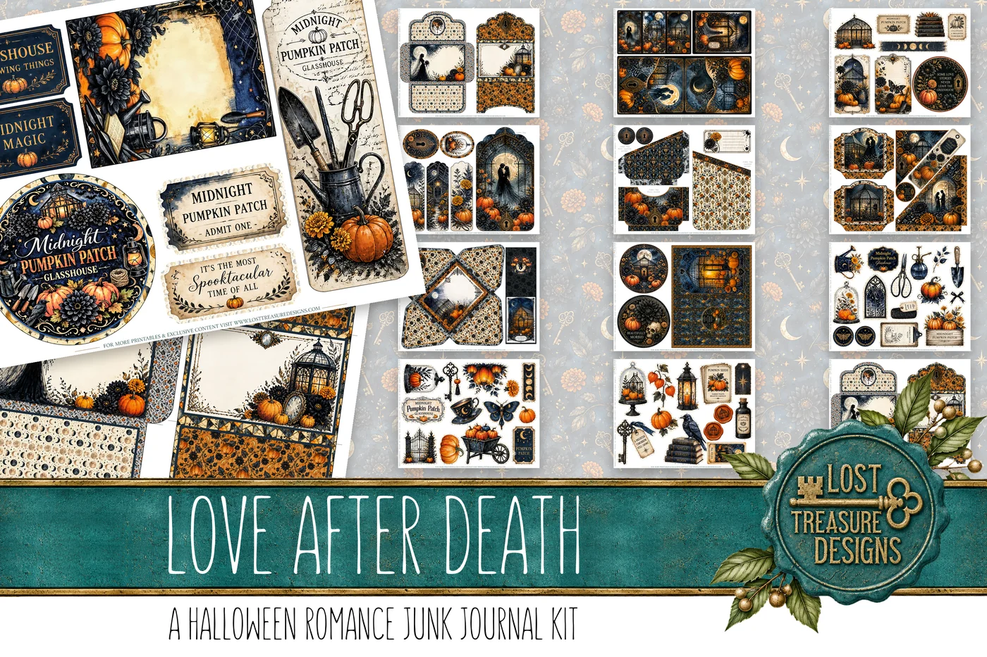 LOVE AFTER DEATH — Folio & Embellishments Preview