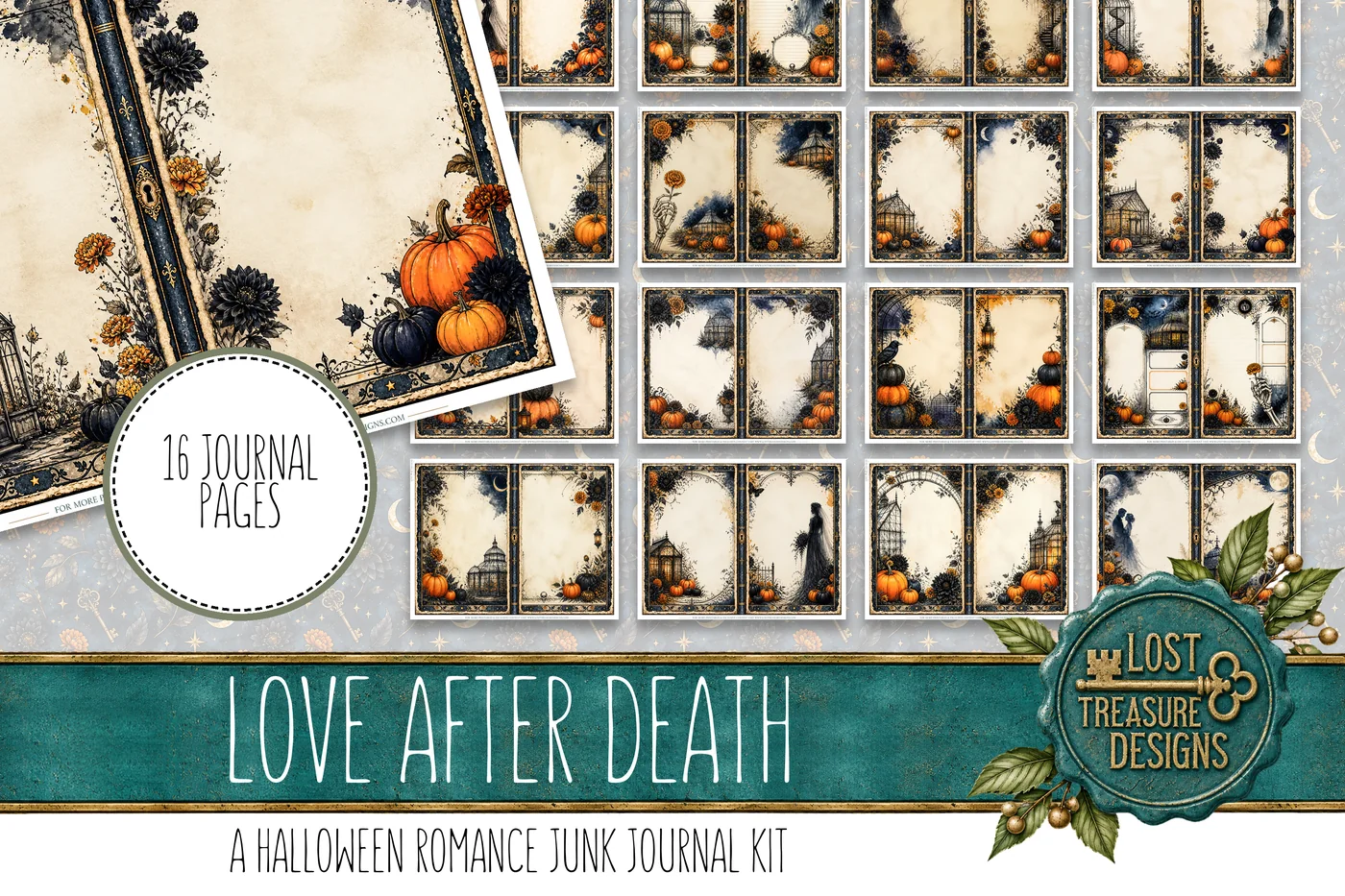 LOVE AFTER DEATH — Journal Layout Preview