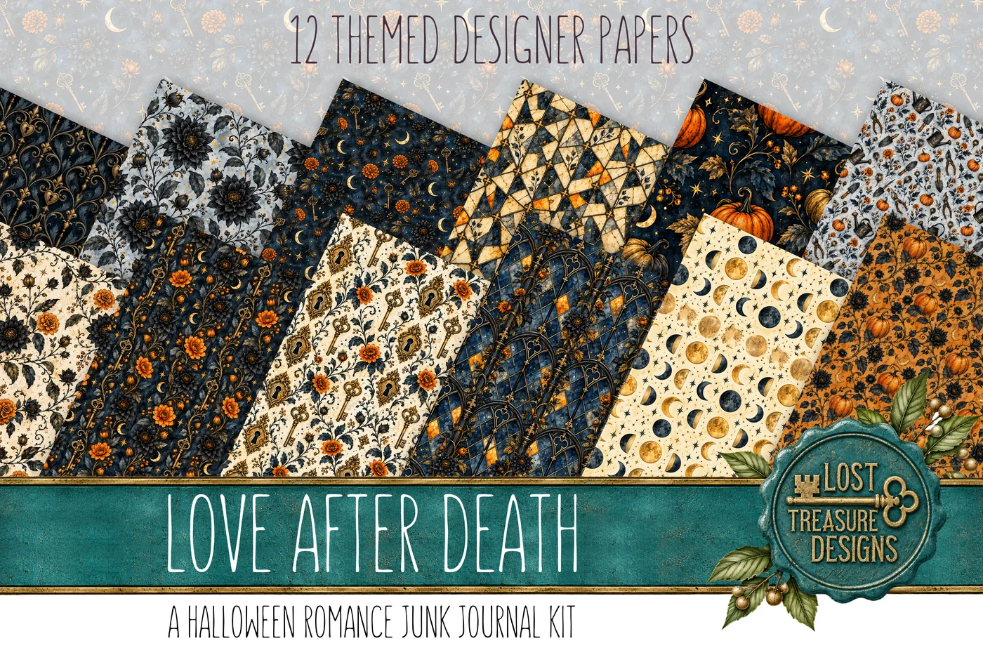 LOVE AFTER DEATH — Designer Paper Preview