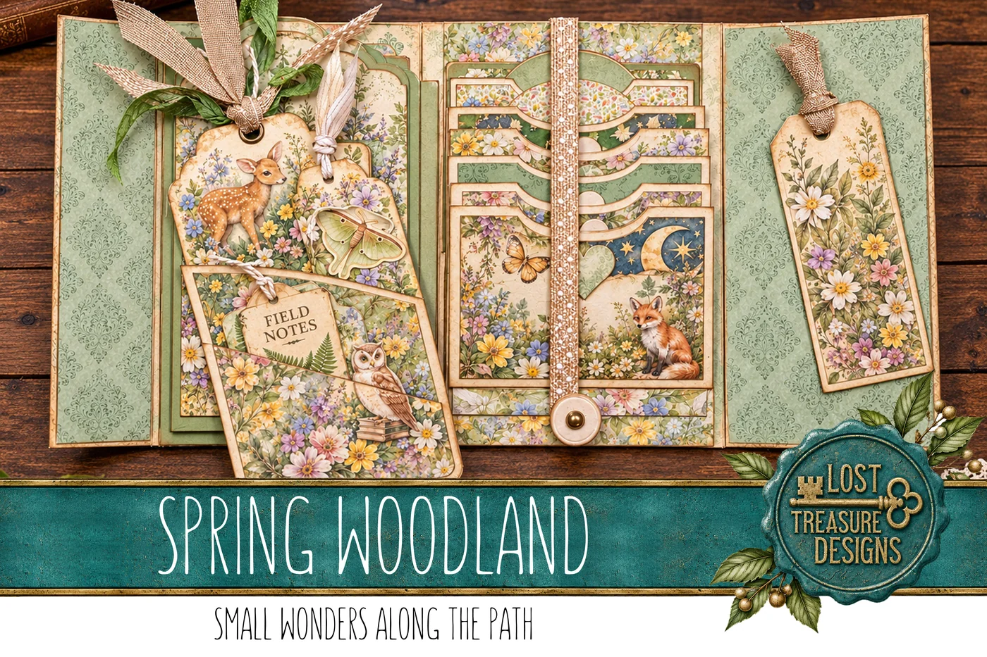 Spring Woodland — Finished Project Showcase