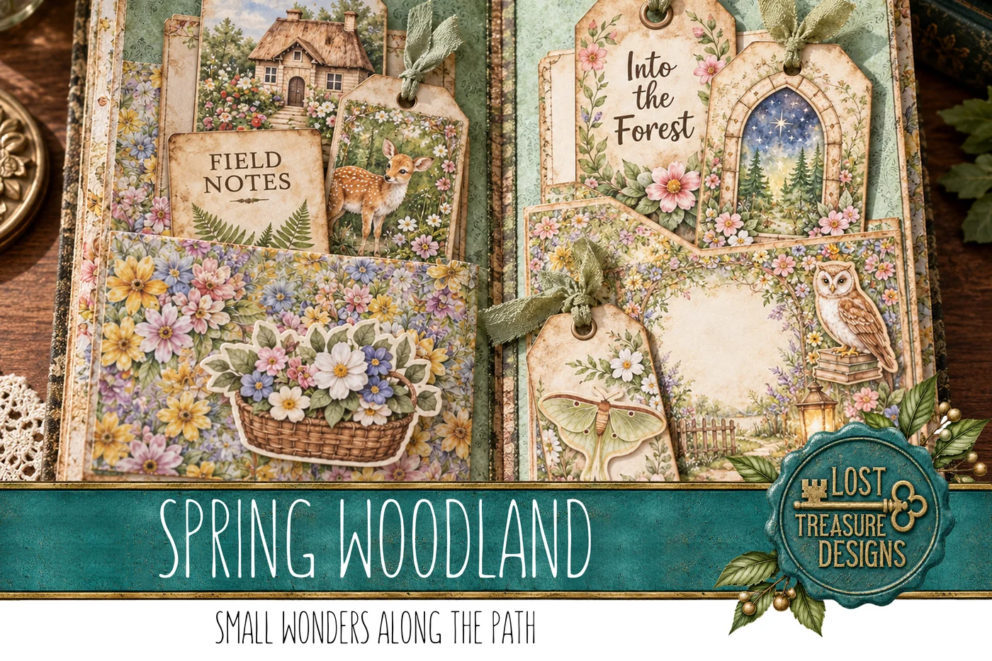 Spring Woodland — Finished Project Showcase