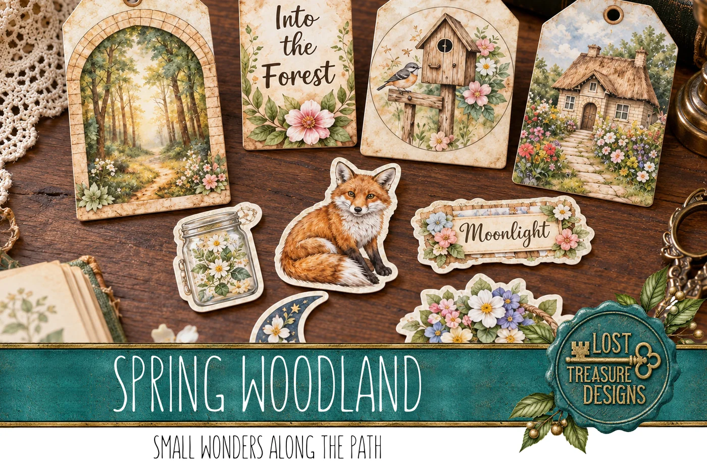 Spring Woodland — Finished Project Showcase