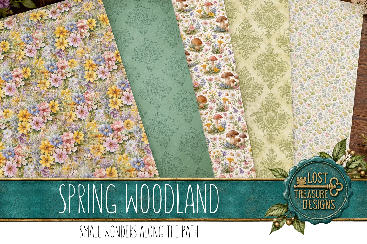 Spring Woodland — Finished Project Showcase