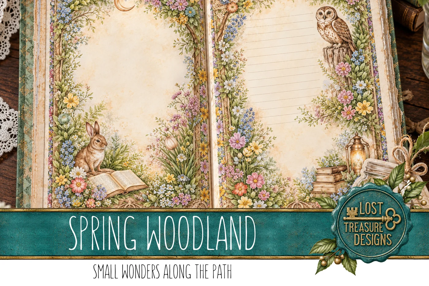 Spring Woodland — Finished Project Showcase