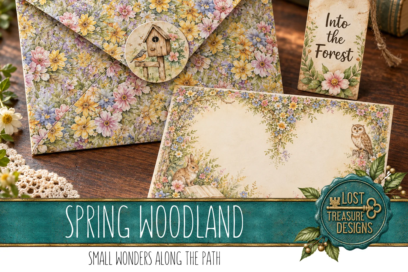 Spring Woodland — Finished Project Showcase