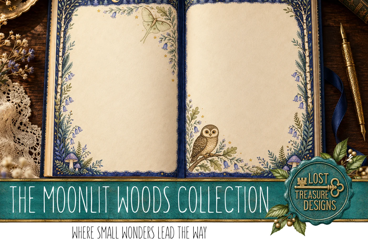 THE MOONLIT WOODS — Finished Project Showcase