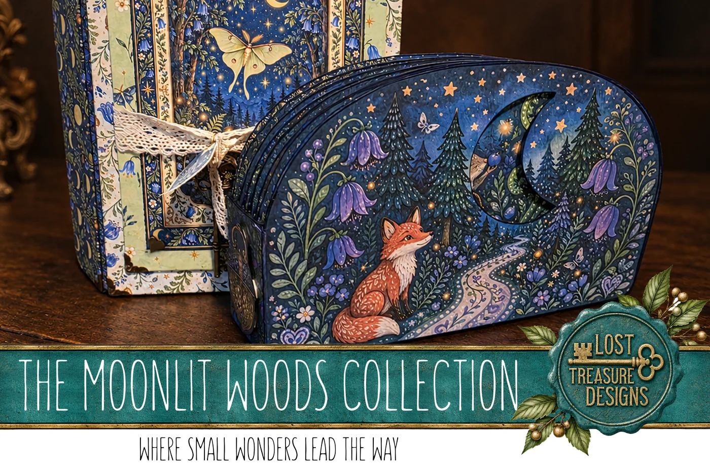THE MOONLIT WOODS — Collection Cover