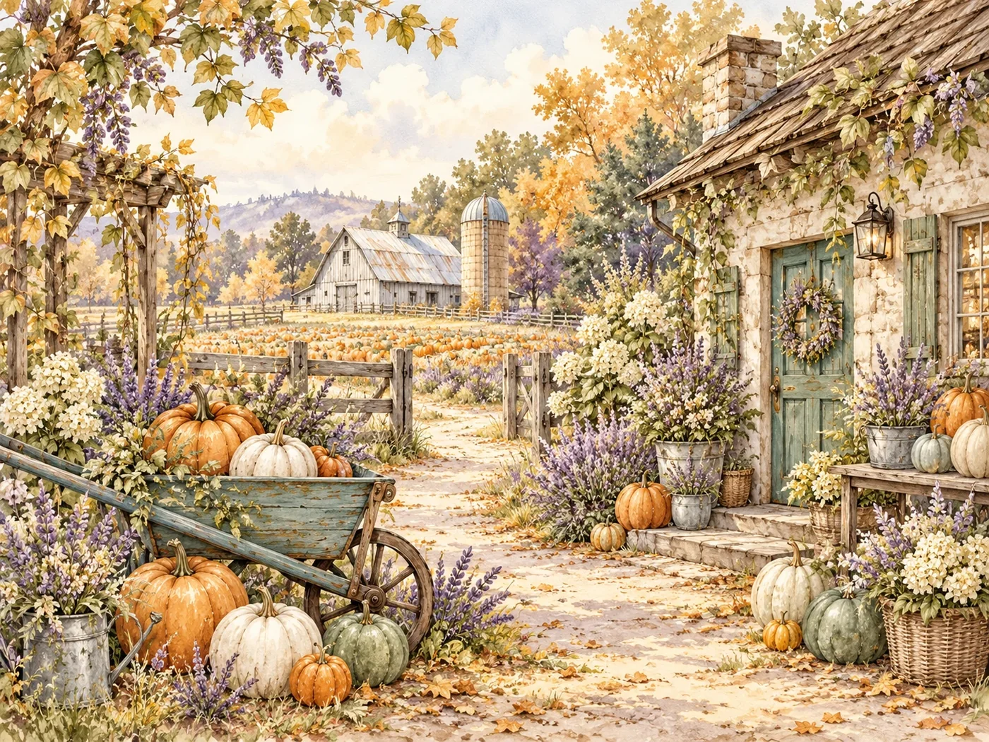 Coordinating artistic interpretation for The Pumpkin Farm