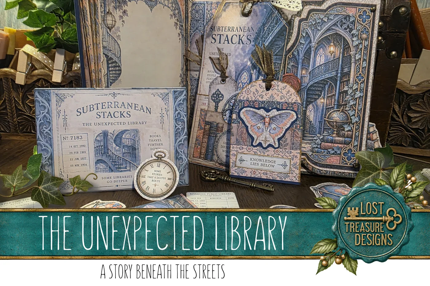 THE UNEXPECTED LIBRARY — Collection Cover