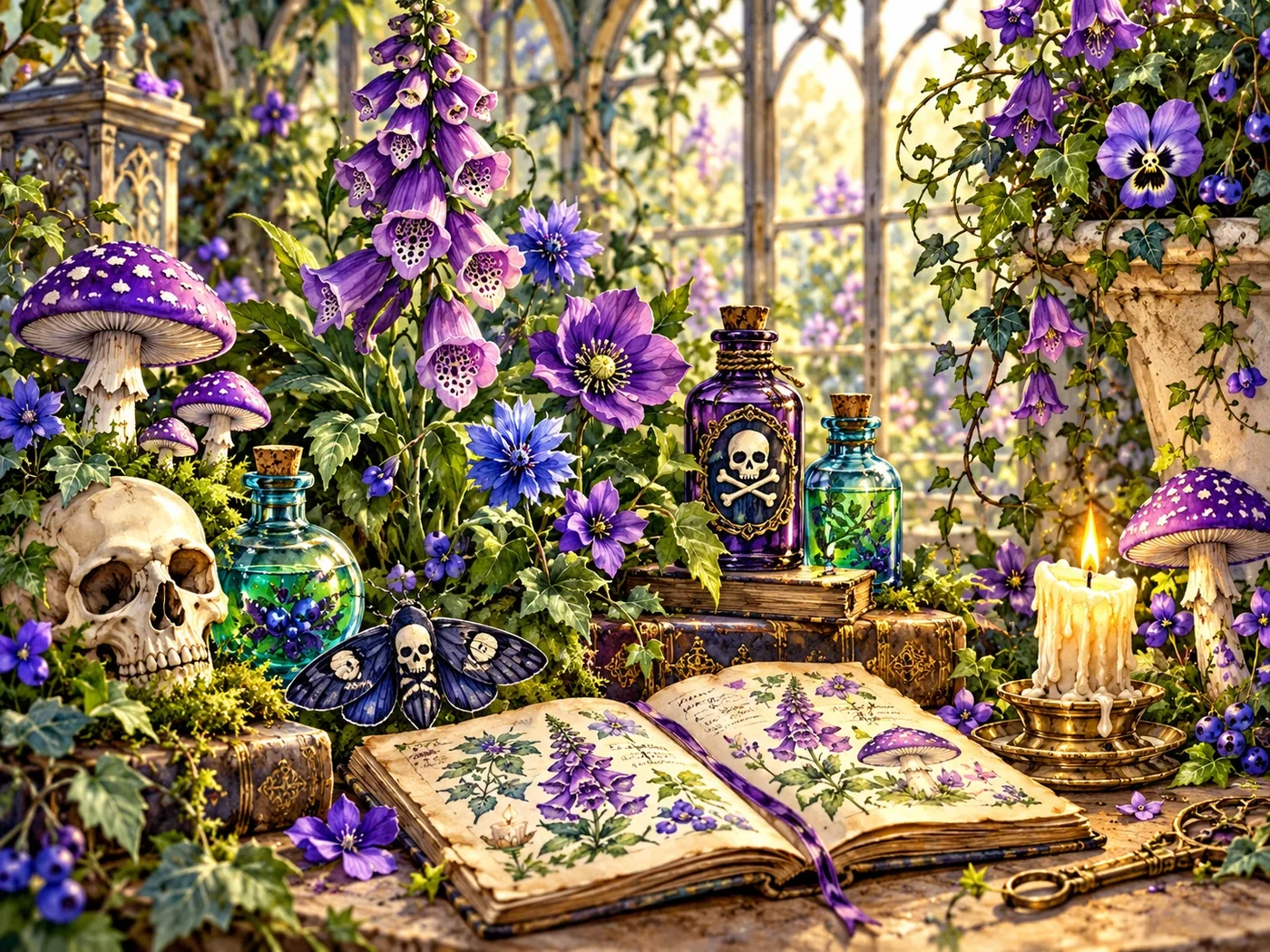 Coordinating artistic interpretation for Toxic Botanicals