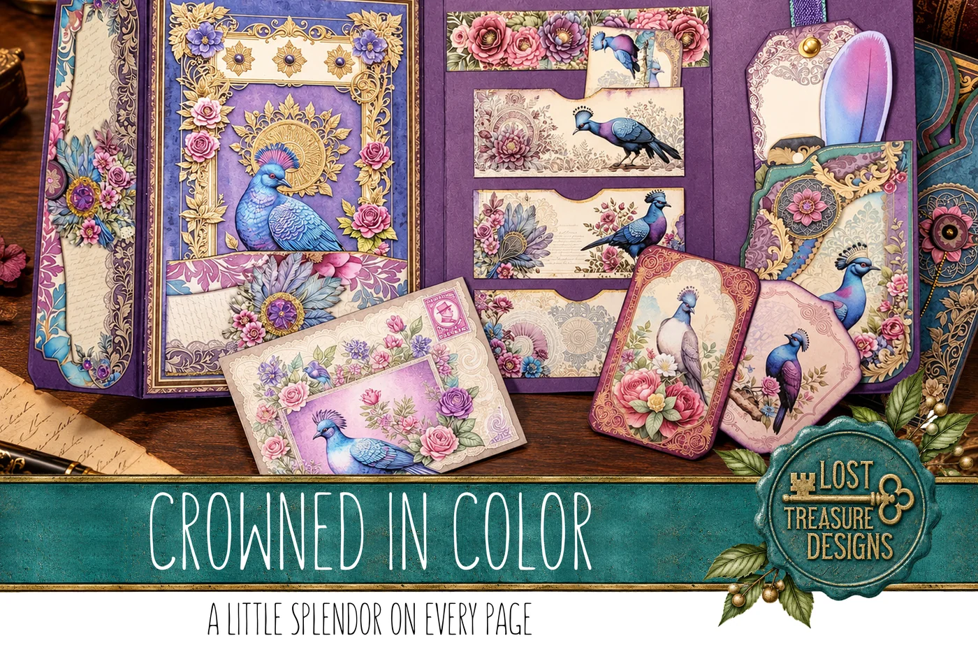 Crowned in Color — Finished Project Showcase