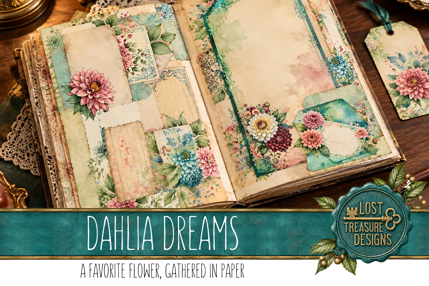Dahlia Dreams — Finished Project Showcase