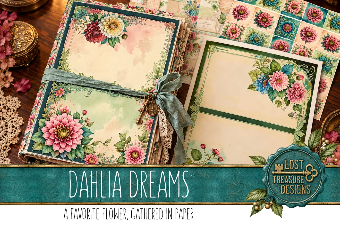 Dahlia Dreams — Finished Project Showcase