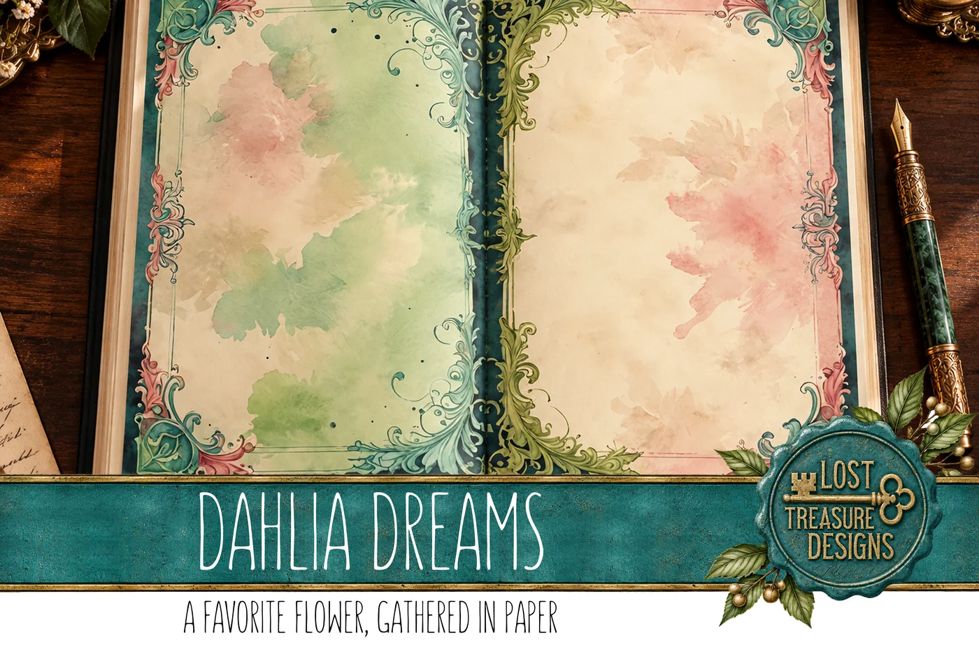 Dahlia Dreams — Finished Project Showcase