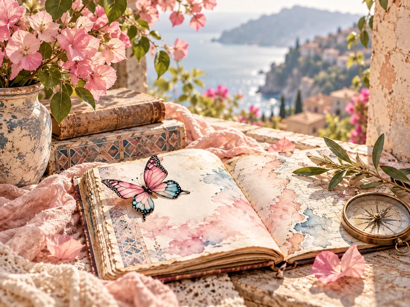 Illustrative inspiration scene for Whimsical Wanderlust
